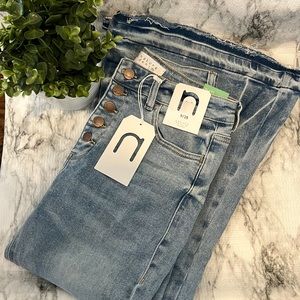 NWT Nature Denim Flare High Waist Jeans